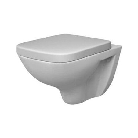 Podwieszana Miska WC + Deska Wolnoopadająca Senner Square 53cm Lecico
