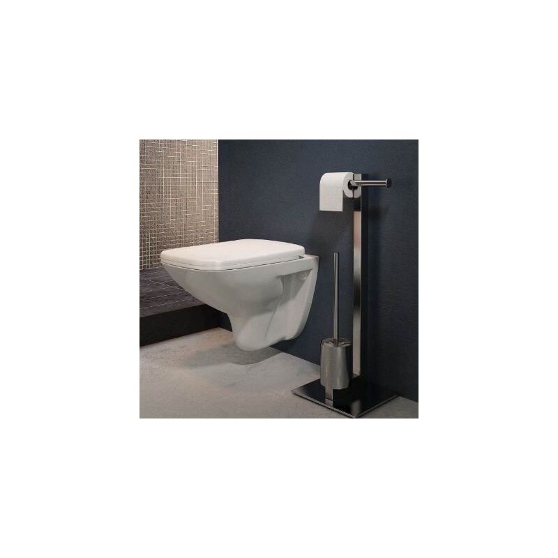 Podwieszana Miska WC + Deska Wolnoopadająca Senner Square 53cm Lecico Podwieszana Miska WC + Deska Wolnoopadająca Senner Square 53cm Lecico