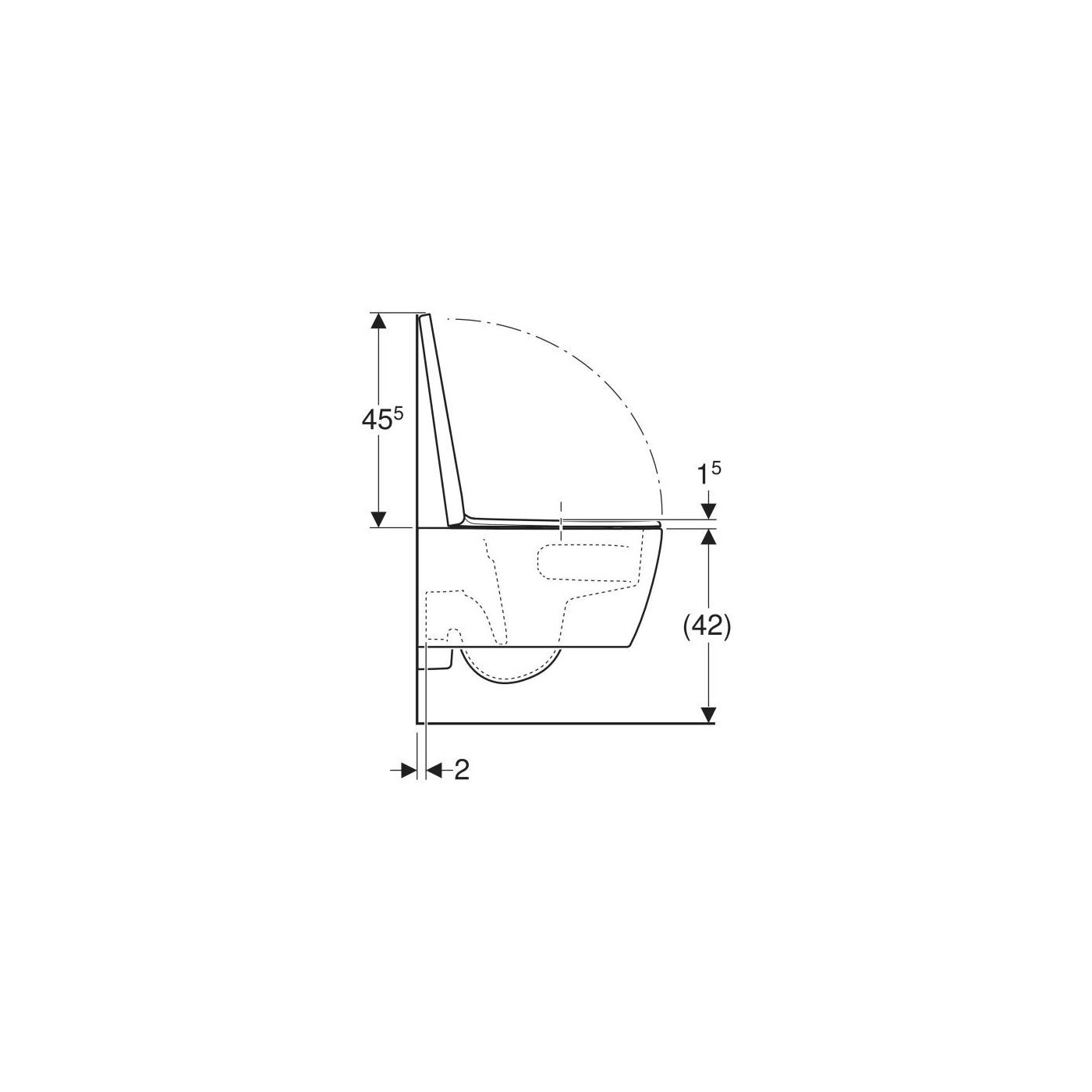 Miska WC Wisząca Rimfree iCon Z Technologią TurboFlush Z Deską Sedesową 53x35,5 503.046.00.1 Geberit Miska WC Wisząca Rimfree iCon Z Technologią TurboFlush Z Deską Sedesową 53x35,5 503.046.00.1 Geberit