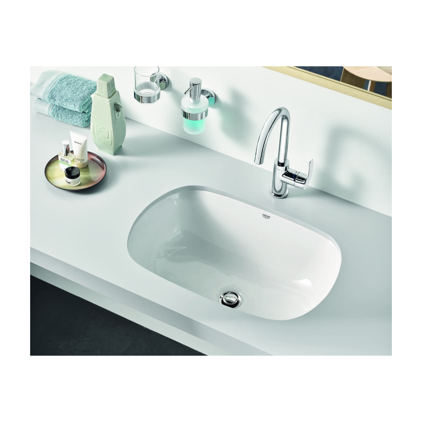 Bateria Umywalkowa Rozmiar L Eurosmart 23537002 Grohe Bateria Umywalkowa Rozmiar L Eurosmart 23537002 Grohe