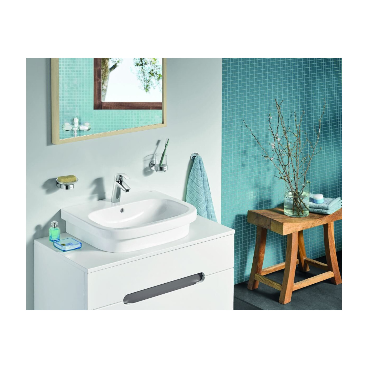 Bateria Umywalkowa Rozmiar M Eurosmart 23322001 Grohe Bateria Umywalkowa Rozmiar M Eurosmart 23322001 Grohe