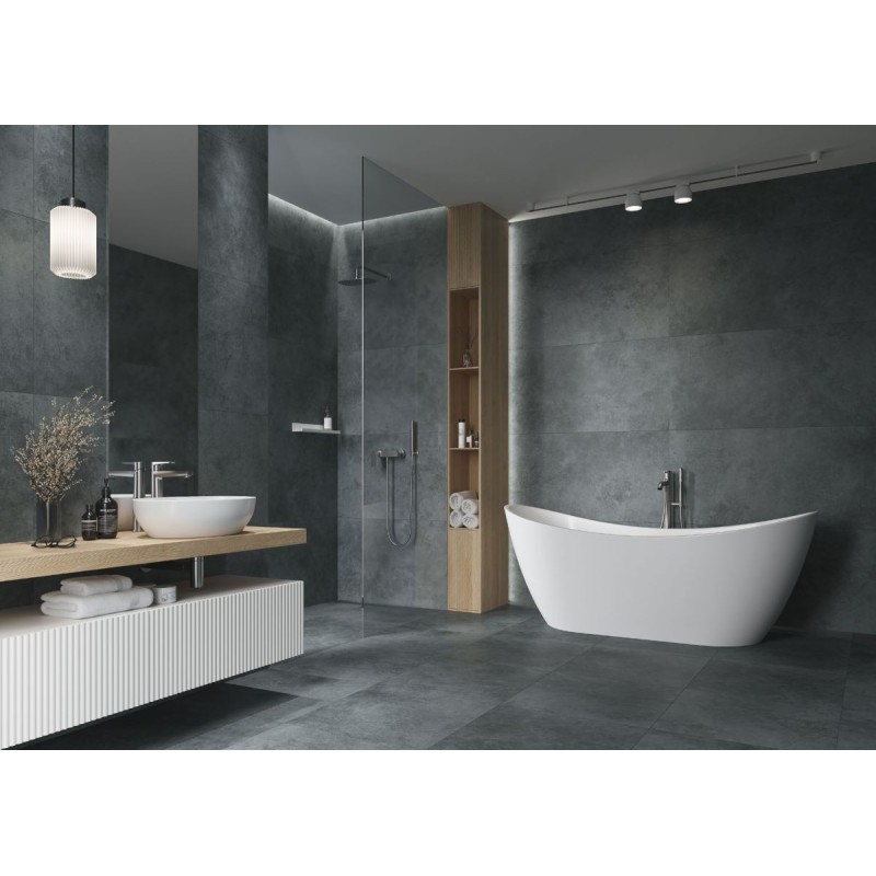 Płytka Podłogowa Colway Dark Grey 59,8x59,8 Mia Ceramica Płytka Podłogowa Colway Dark Grey 59,8x59,8 Mia Ceramica