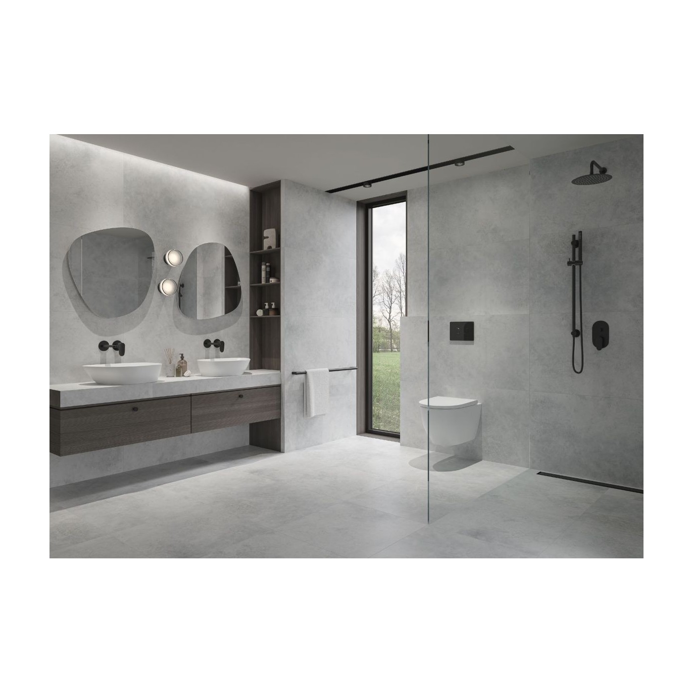 Płytka Podłogowa Colway Grey 59,8x59,8 Mia Ceramica Płytka Podłogowa Colway Grey 59,8x59,8 Mia Ceramica