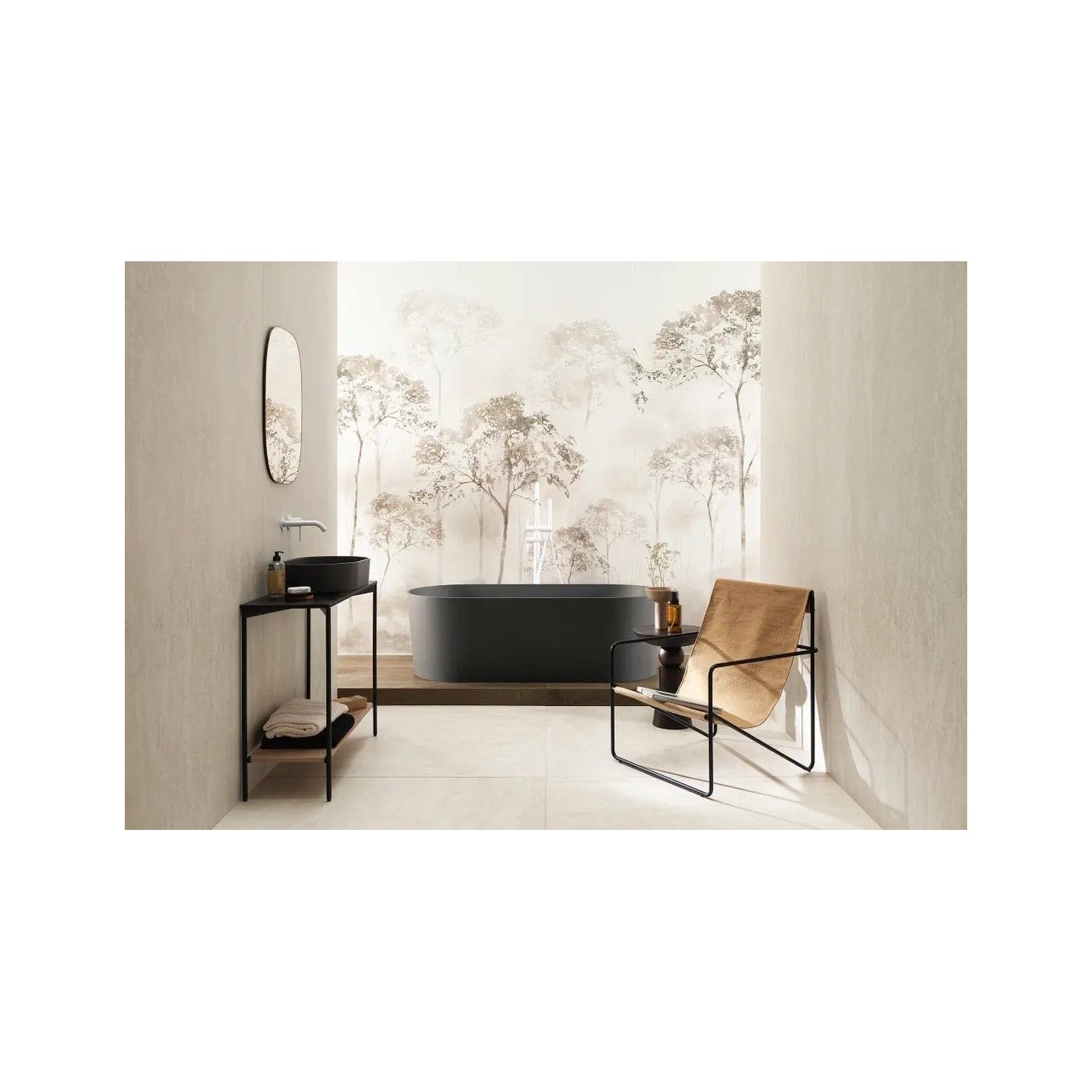 Płytka Podłogowa Travertigo MBL Ivory Str. 119,8x119,8 Tubądzin Płytka Podłogowa Travertigo MBL Ivory Str. 119,8x119,8 Tubądzin