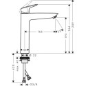 Bateria Umywalkowa Logis ComfortZone 190 Bez Kompletu Odpływowego 71091000 Hansgrohe Bateria Umywalkowa Logis ComfortZone 190 Bez Kompletu Odpływowego 71091000 Hansgrohe