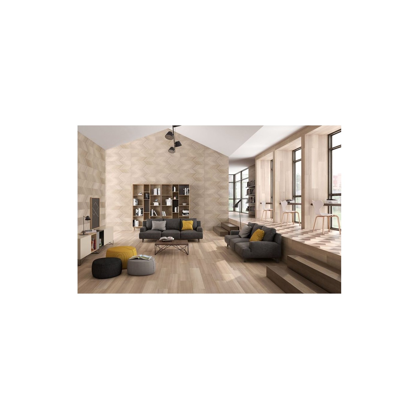 Dekor Eucalypt Vector Marron-Cacao 120x40 Saloni Dekor Eucalypt Vector Marron-Cacao 120x40 Saloni