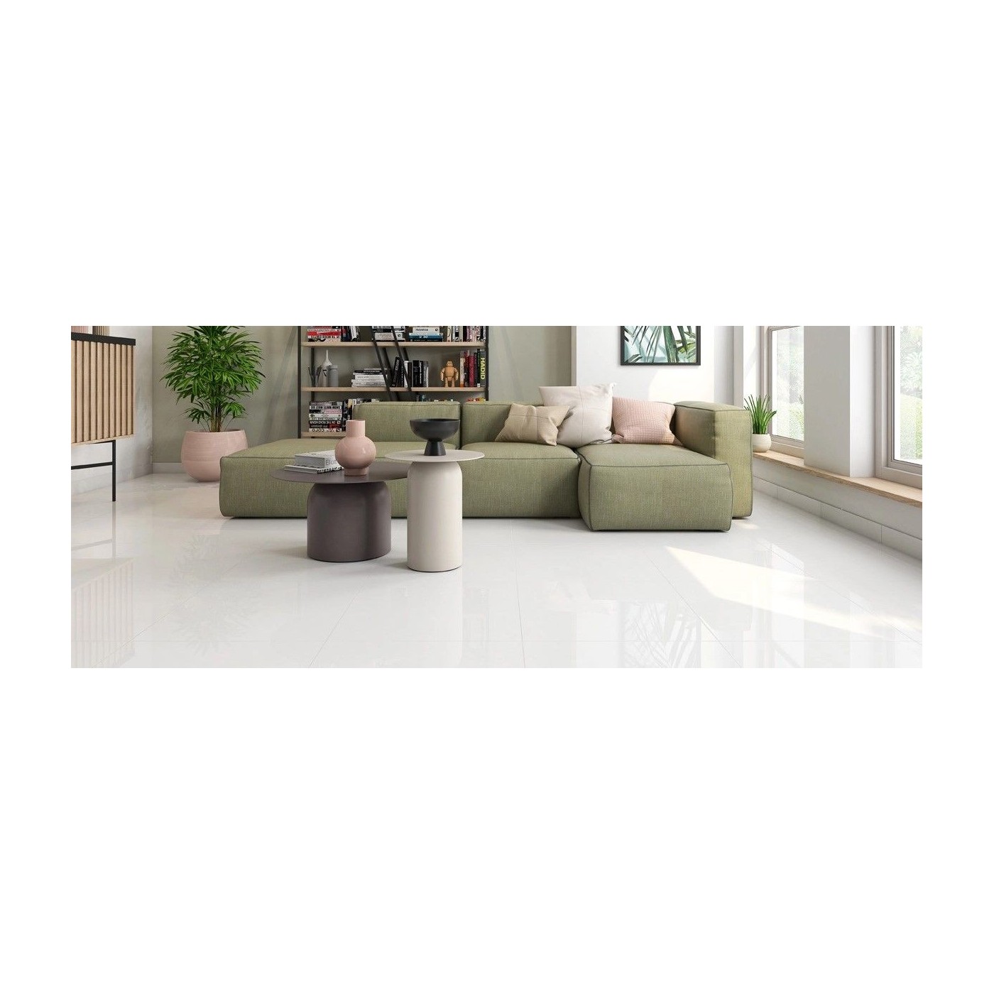 Płytka Podłogowa Ice White 60x60 Prissmacer Płytka Podłogowa Ice White 60x60 Prissmacer