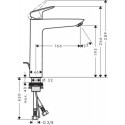 Bateria Umywalkowa Logis Comfort Zone 190 71090000 Hansgrohe Bateria Umywalkowa Logis Comfort Zone 190 71090000 Hansgrohe