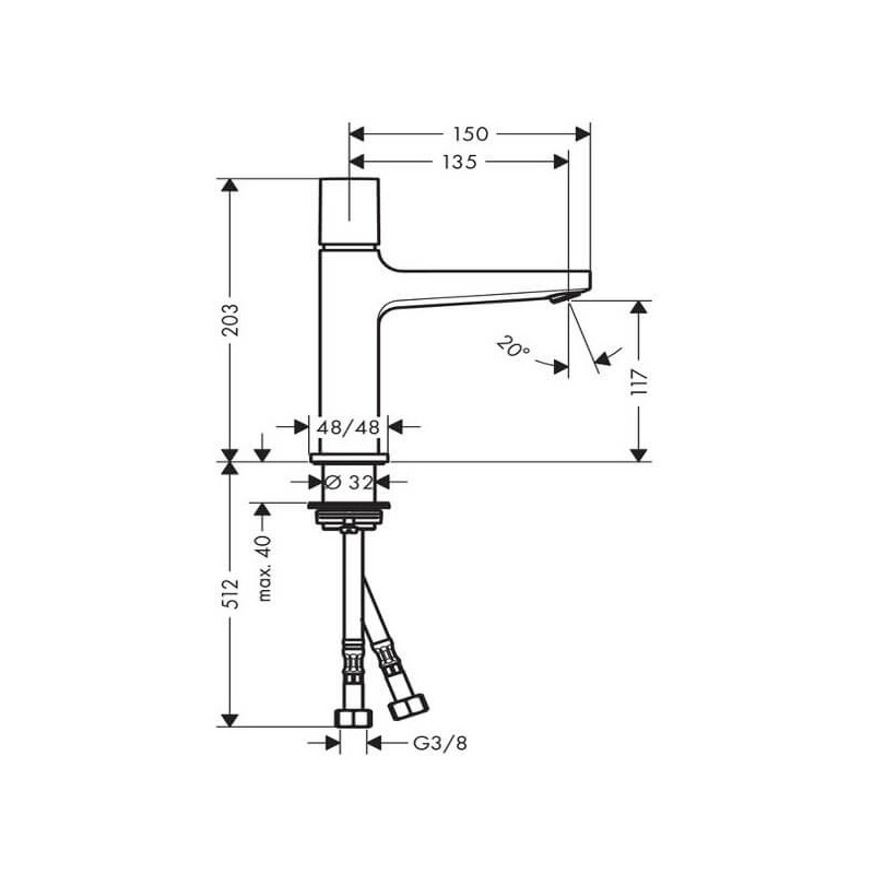 Bateria Umywalkowa Select Metropol 110 32571000 Hansgrohe Bateria Umywalkowa Select Metropol 110 32571000 Hansgrohe