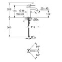 Bateria Umywalkowa Essence Brushed Cool Sunrise 24172GN1 Grohe Bateria Umywalkowa Essence Brushed Cool Sunrise 24172GN1 Grohe