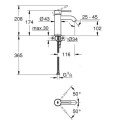 Bateria Umywalkowa Rozmiar S Essence Brushed Warm Sunset 24172DL1 Grohe Bateria Umywalkowa Rozmiar S Essence Brushed Warm Sunset 24172DL1 Grohe