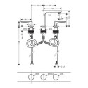 Bateria Umywalkowa Metropol 110 Push-Open Loop 74514000 Hansgrohe Bateria Umywalkowa Metropol 110 Push-Open Loop 74514000 Hansgrohe