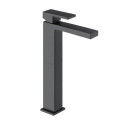 Bateria Umywalkowa Wysoka Z Korkiem Pablolux Czarny Mat 9839/K/CZAR Giulini Giovanni Bateria Umywalkowa Wysoka Z Korkiem Pablolux Czarny Mat 9839/K/CZAR Giulini Giovanni