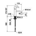 Bateria Umywalkowa Jednouchwytowa Kartell Chrom H3113310041001 Laufen Bateria Umywalkowa Jednouchwytowa Kartell Chrom H3113310041001 Laufen
