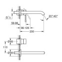 2-Otworowa Bateria Umywalkowa Rozmiar L Essence Cool Sunrise 29193GL1 Grohe 2-Otworowa Bateria Umywalkowa Rozmiar L Essence Cool Sunrise 29193GL1 Grohe