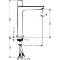 Bateria Umywalkowa Talis 71753000 Hansgrohe Bateria Umywalkowa Talis 71753000 Hansgrohe