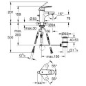 Bateria Umywalkowa Rozmiar S Europlus 33155002 Grohe Bateria Umywalkowa Rozmiar S Europlus 33155002 Grohe