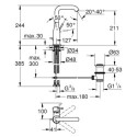 Bateria Umywalkowa Rozmiar L Essence Cool Sunrise 32628GL1 Grohe Bateria Umywalkowa Rozmiar L Essence Cool Sunrise 32628GL1 Grohe