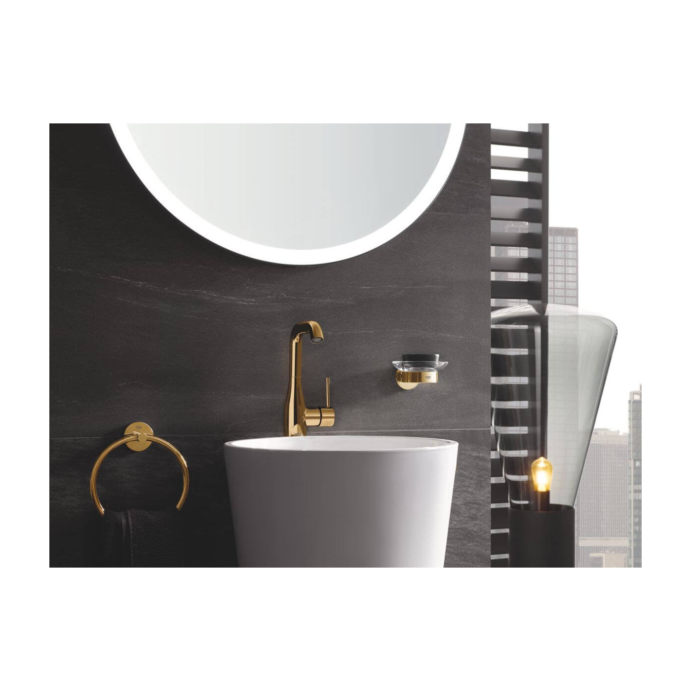 Bateria Umywalkowa Rozmiar L Essence Cool Sunrise 32628GL1 Grohe Bateria Umywalkowa Rozmiar L Essence Cool Sunrise 32628GL1 Grohe