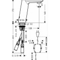 Bateria Umywalkowa Elektroniczna Metris S 230V 31102000 HANSGROHE Bateria Umywalkowa Elektroniczna Metris S 230V 31102000 HANSGROHE