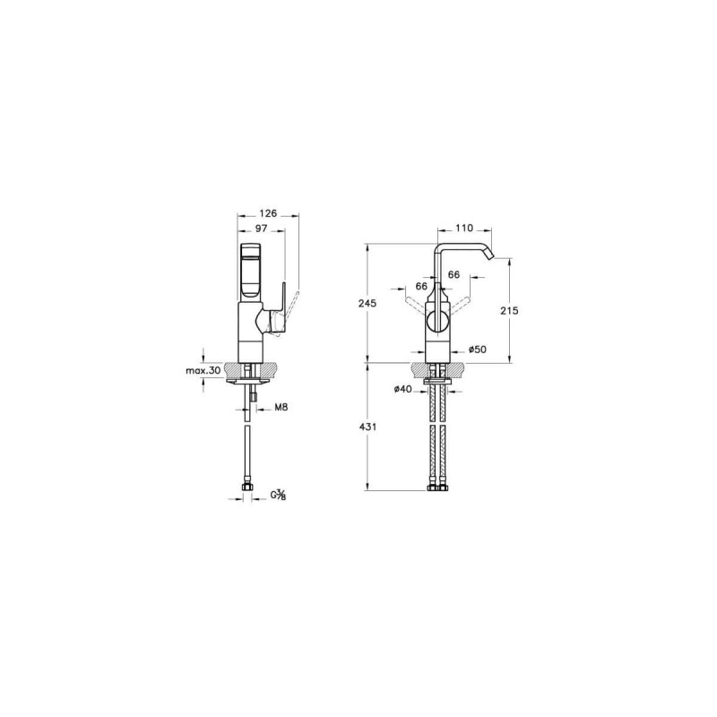 Bateria Umywalkowa Suit U Wysoka A42469EXP Vitra Bateria Umywalkowa Suit U Wysoka A42469EXP Vitra