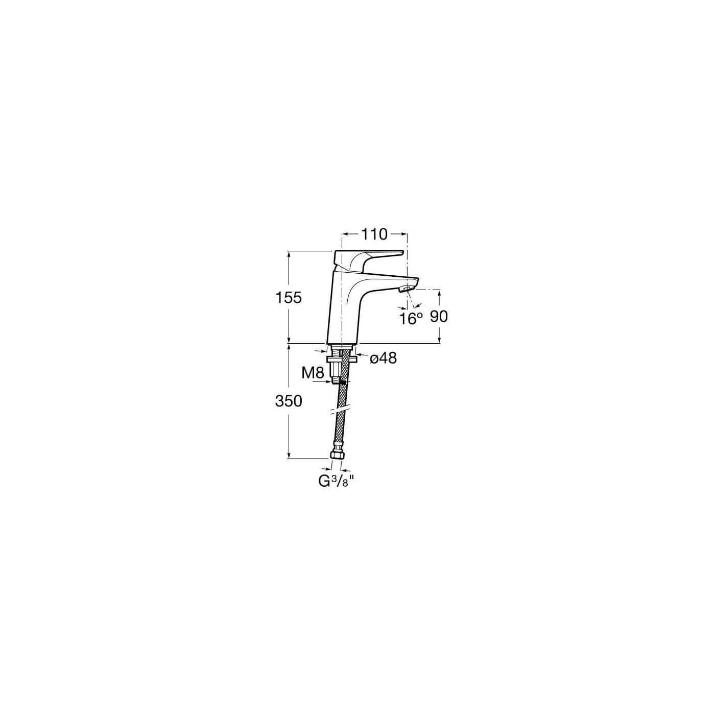 Bateria Umywalkowa Atlas Cool Start A5A3290C00 Roca Bateria Umywalkowa Atlas Cool Start A5A3290C00 Roca