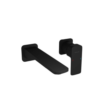 Bateria Umywalkowa Podtynkowa Osobne Rozety Keria Czarna AREX.2014BL Excellent