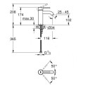 Bateria Umywalkowa Essence Hard Graphite 24172A01 Grohe Bateria Umywalkowa Essence Hard Graphite 24172A01 Grohe