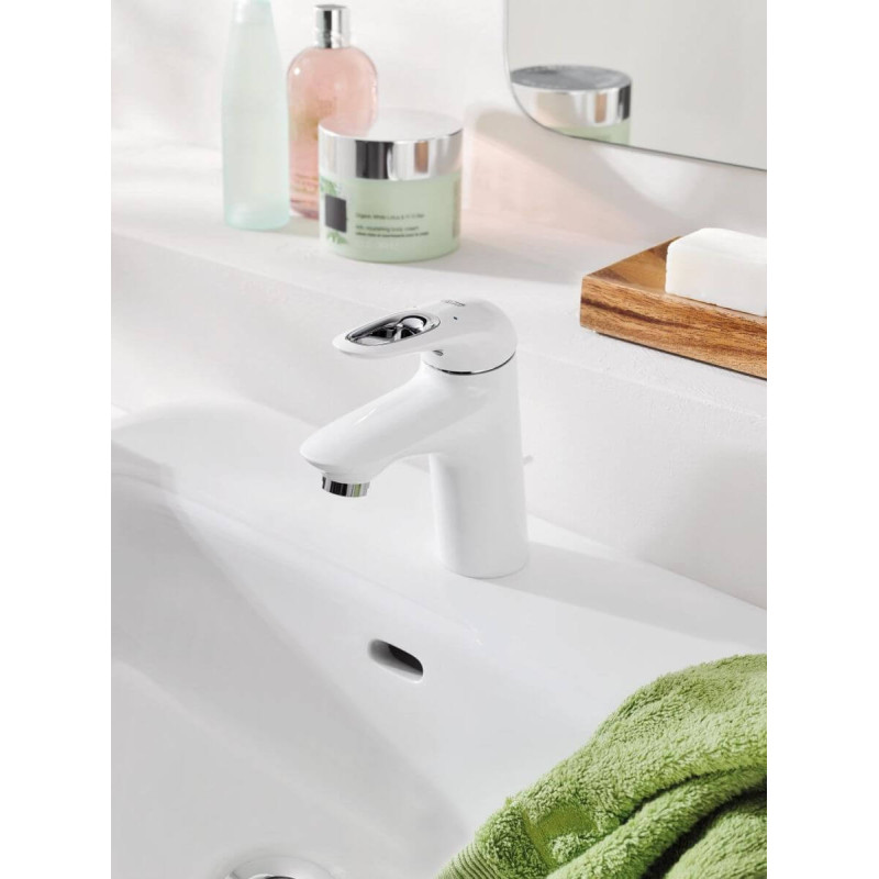 Bateria Umywalkowa Rozmiar S Eurostyle Moon White/Chrom 33558LS3 Grohe Bateria Umywalkowa Rozmiar S Eurostyle Moon White/Chrom 33558LS3 Grohe