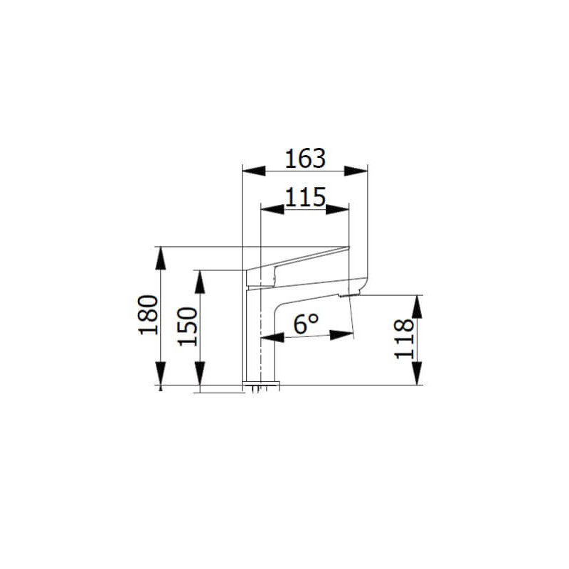 Bateria Umywalkowa Sleek Chrom 9910 Demm Bateria Umywalkowa Sleek Chrom 9910 Demm
