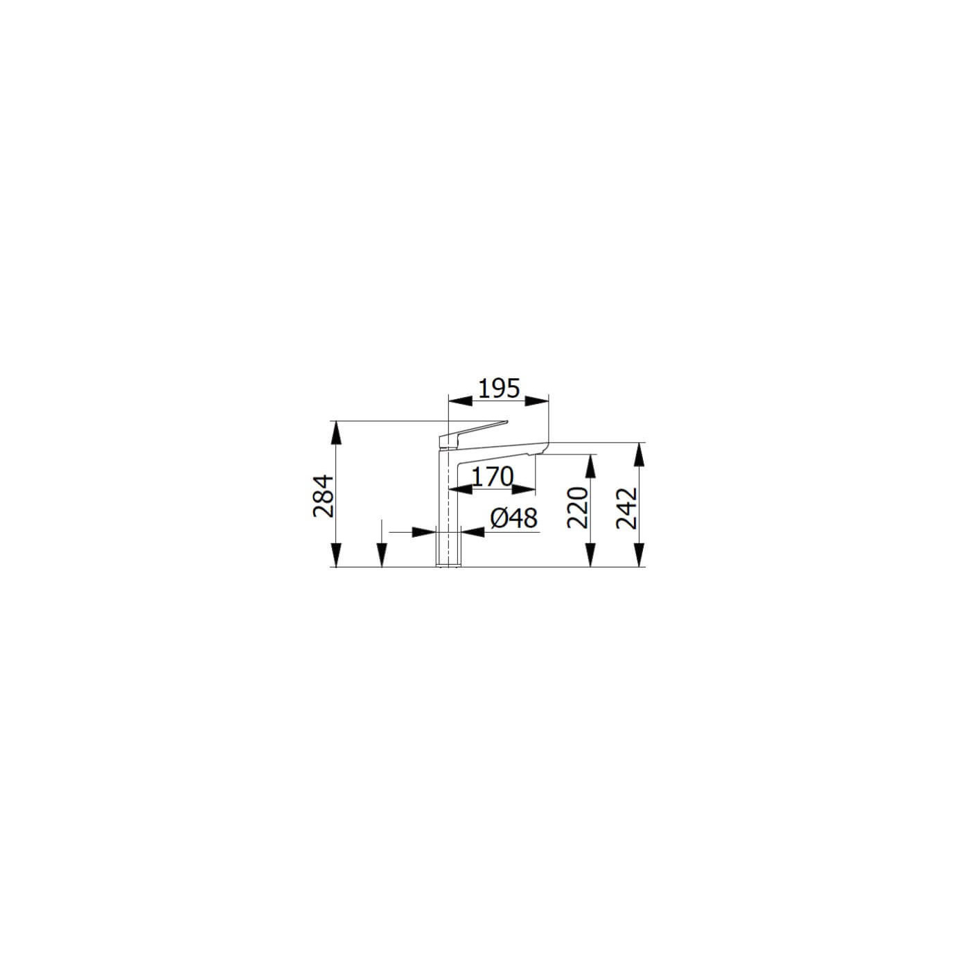 Bateria Umywalkowa Sleek Chrom Wysoka 9914 Demm Bateria Umywalkowa Sleek Chrom Wysoka 9914 Demm