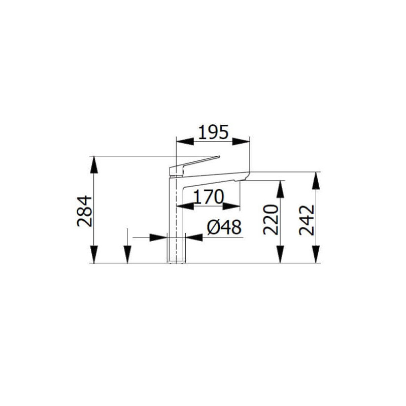 Bateria Umywalkowa Sleek Chrom Wysoka 9914 Demm Bateria Umywalkowa Sleek Chrom Wysoka 9914 Demm