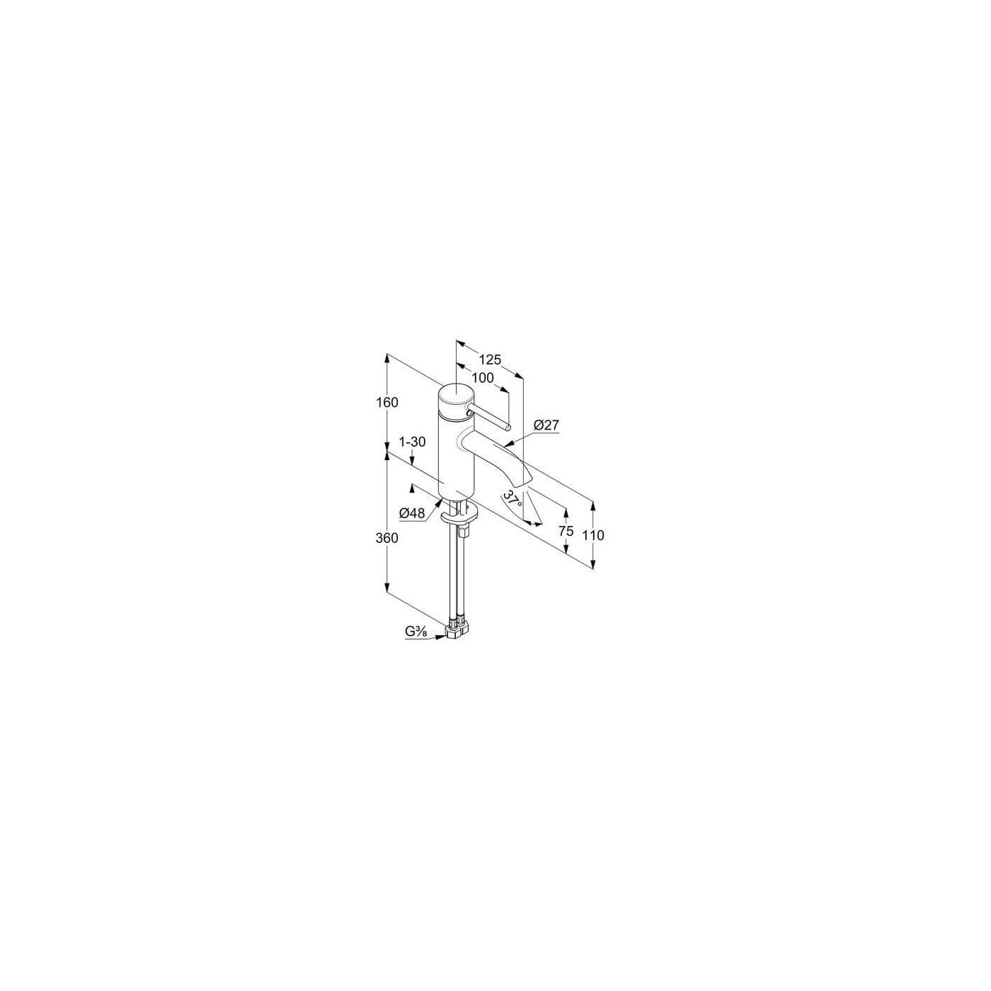 Bateria Umywalkowa Niska Bozz New Chrom 382720576 Kludi Bateria Umywalkowa Niska Bozz New Chrom 382720576 Kludi