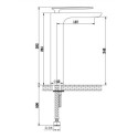 Bateria Umywalkowa Experience Black QB170EB Kohlman Bateria Umywalkowa Experience Black QB170EB Kohlman