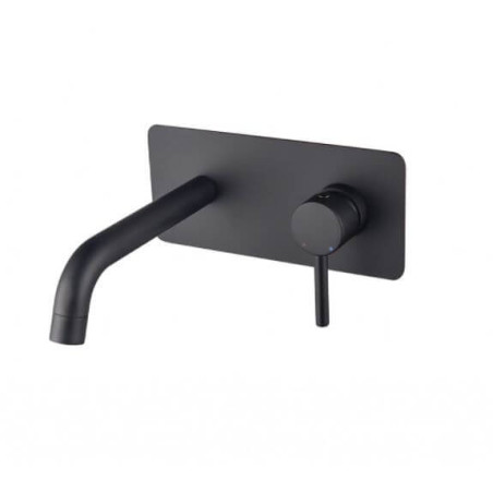 Bateria Umywalkowa Illusion Podtynkowa Czarny Mat BU-IS-CZ Besco