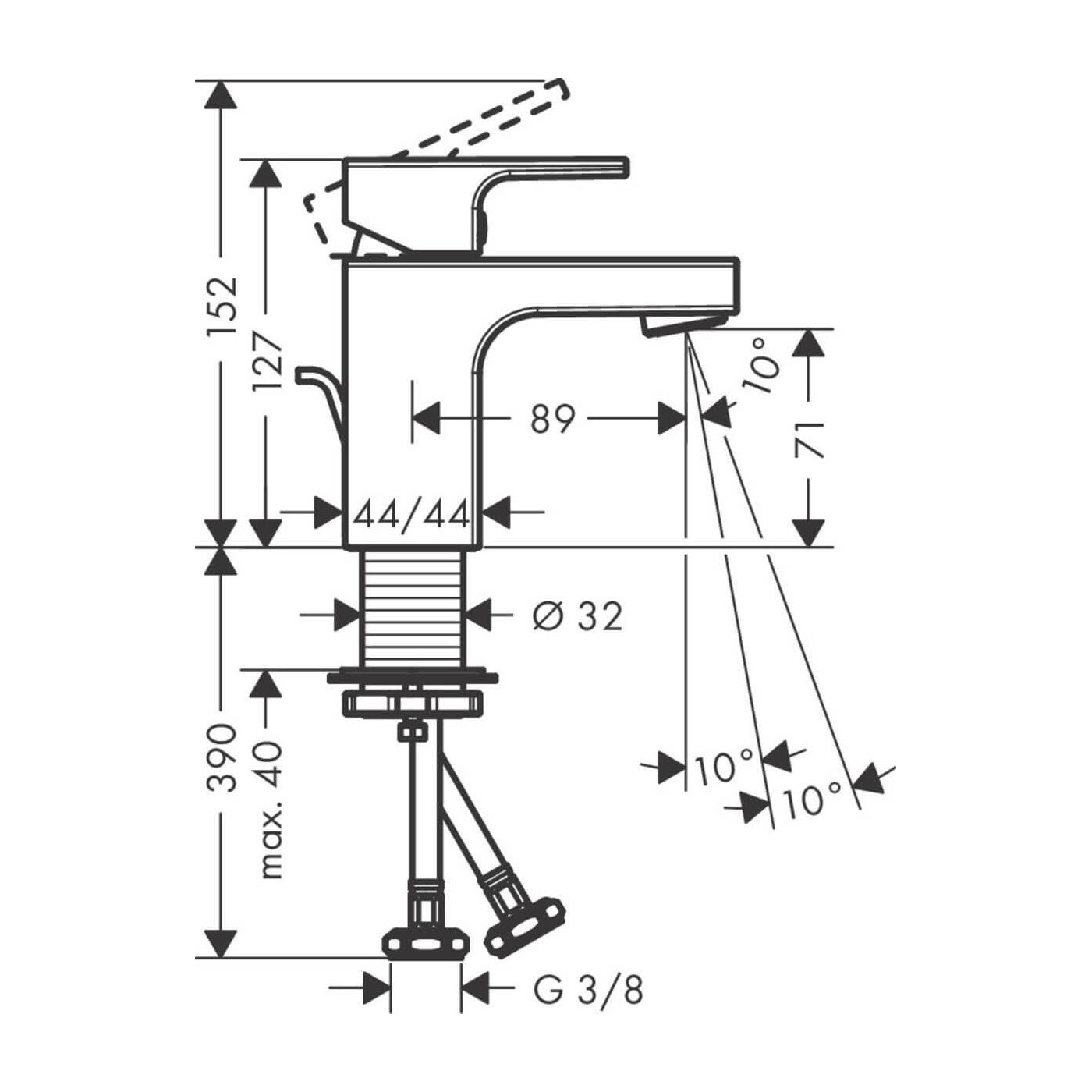 Bateria Umywalkowa Vernis Shape 71560000 Hansgrohe Bateria Umywalkowa Vernis Shape 71560000 Hansgrohe