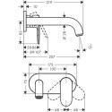 Bateria Umywalkowa Podtynkowa Vernis Shape 71578670 Hansgrohe Bateria Umywalkowa Podtynkowa Vernis Shape 71578670 Hansgrohe
