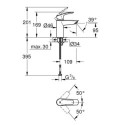 Bateria Umywalkowa Prosta New S Eurosmart Grohe Bateria Umywalkowa Prosta New S Eurosmart Grohe