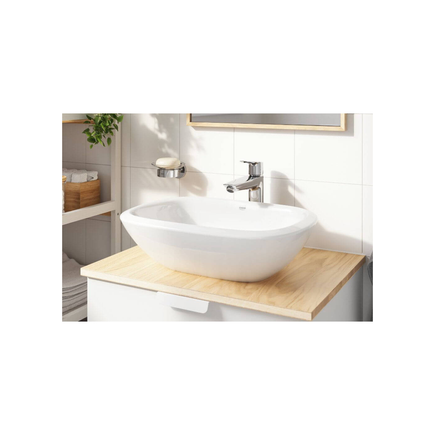 Bateria Umywalkowa Rozmiar M z Korkiem Klik-Klak Start FastFixation 24204002 Grohe Bateria Umywalkowa Rozmiar M z Korkiem Klik-Klak Start FastFixation 24204002 Grohe