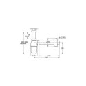 Syfon Umywalkowy Chrom Abs 0570EC25K7 Trend Syfon Umywalkowy Chrom Abs 0570EC25K7 Trend