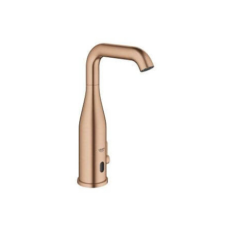 Umywalkowa Bateria Elektroniczna Na Podczerwień Z Regulowanym Ogranicznikiem Temp. Essence Brushed Warm Sunset 36445DL0 Grohe