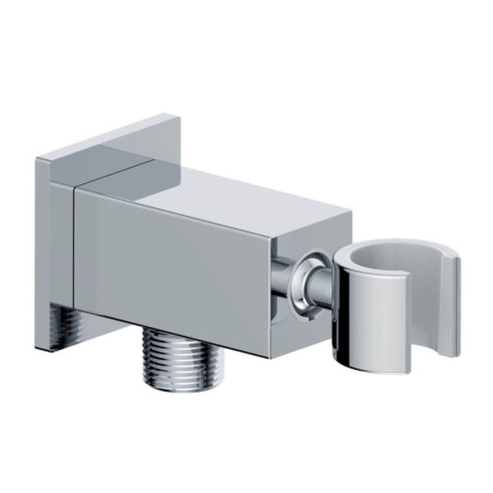 Przyłącze Kątowe Z Uchwytem Na Słuchawkę Teo Chrom 04081CHR Emporia