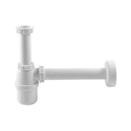 Półsyfon Butelkowy Umywalkowy Biały PCV 108694/5725PL/703219 Viega