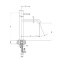 Bateria Umywalkowa Comfort Y Chrom Y1212CCR Omnires Bateria Umywalkowa Comfort Y Chrom Y1212CCR Omnires