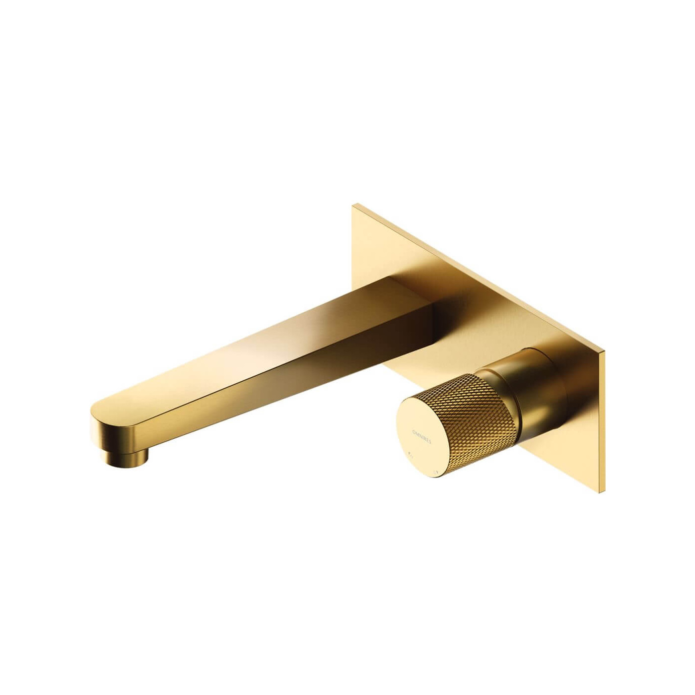 Bateria Umywalkowa Podtynkowa Contour Złoty Szczotkowany CT8015GLB Omnires Bateria Umywalkowa Podtynkowa Contour Złoty Szczotkowany CT8015GLB Omnires
