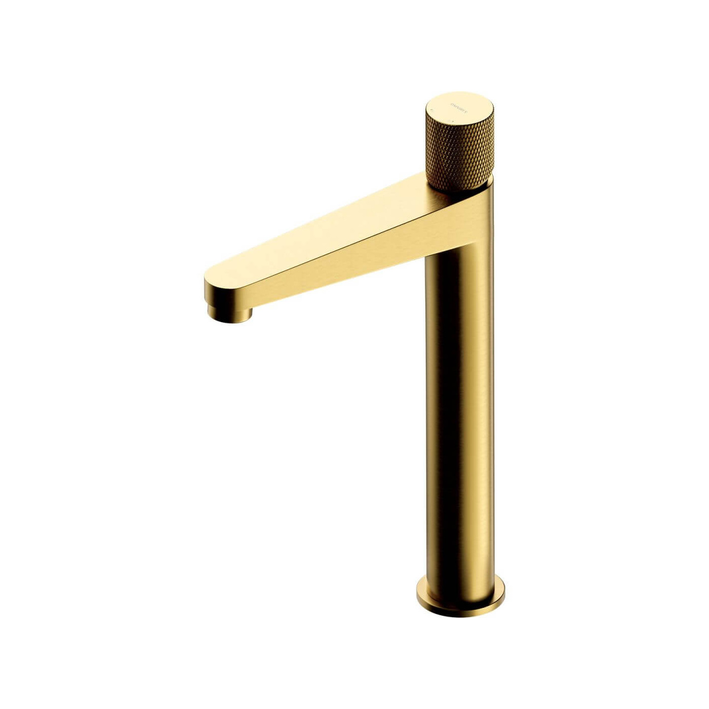 Bateria Umywalkowa Stojąca Contour Złoty Szczotkowany CT8012GLB Omnires Bateria Umywalkowa Stojąca Contour Złoty Szczotkowany CT8012GLB Omnires