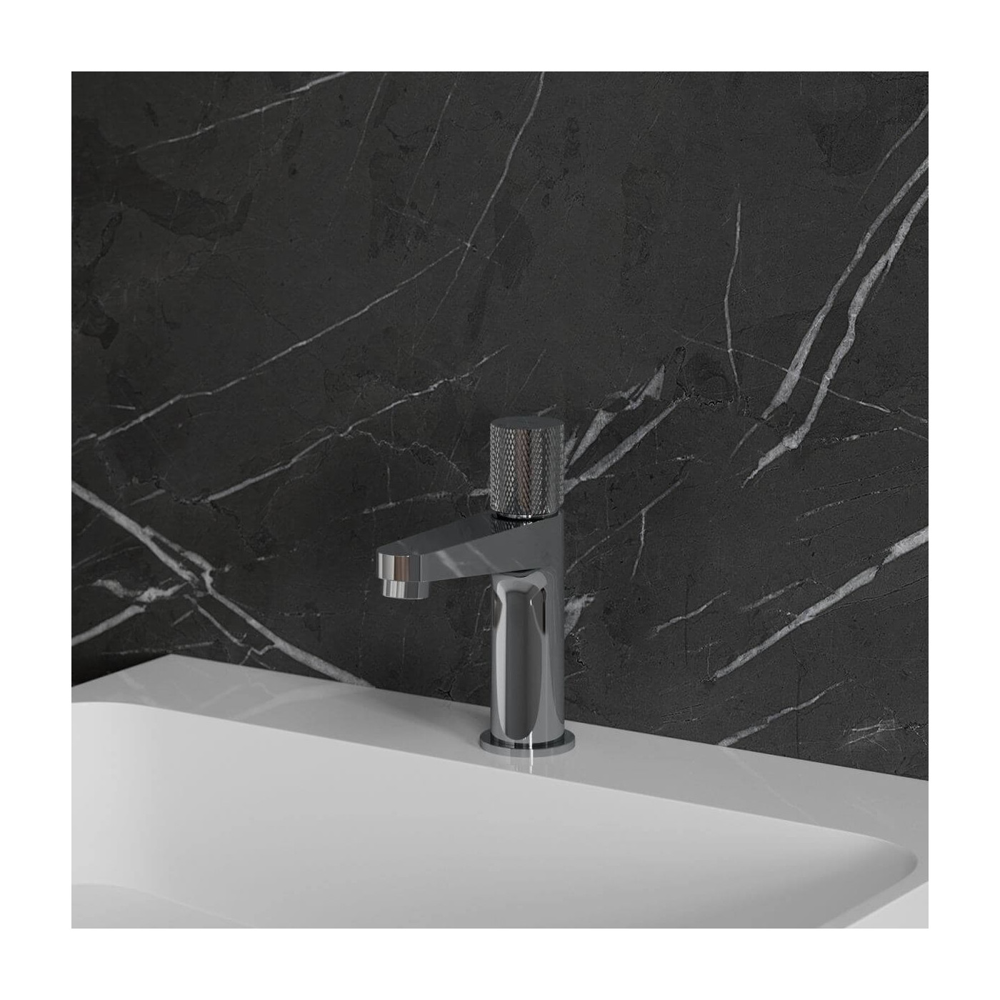 Bateria Umywalkowa Stojąca Contour Chrom CT8010CR Omnires Bateria Umywalkowa Stojąca Contour Chrom CT8010CR Omnires