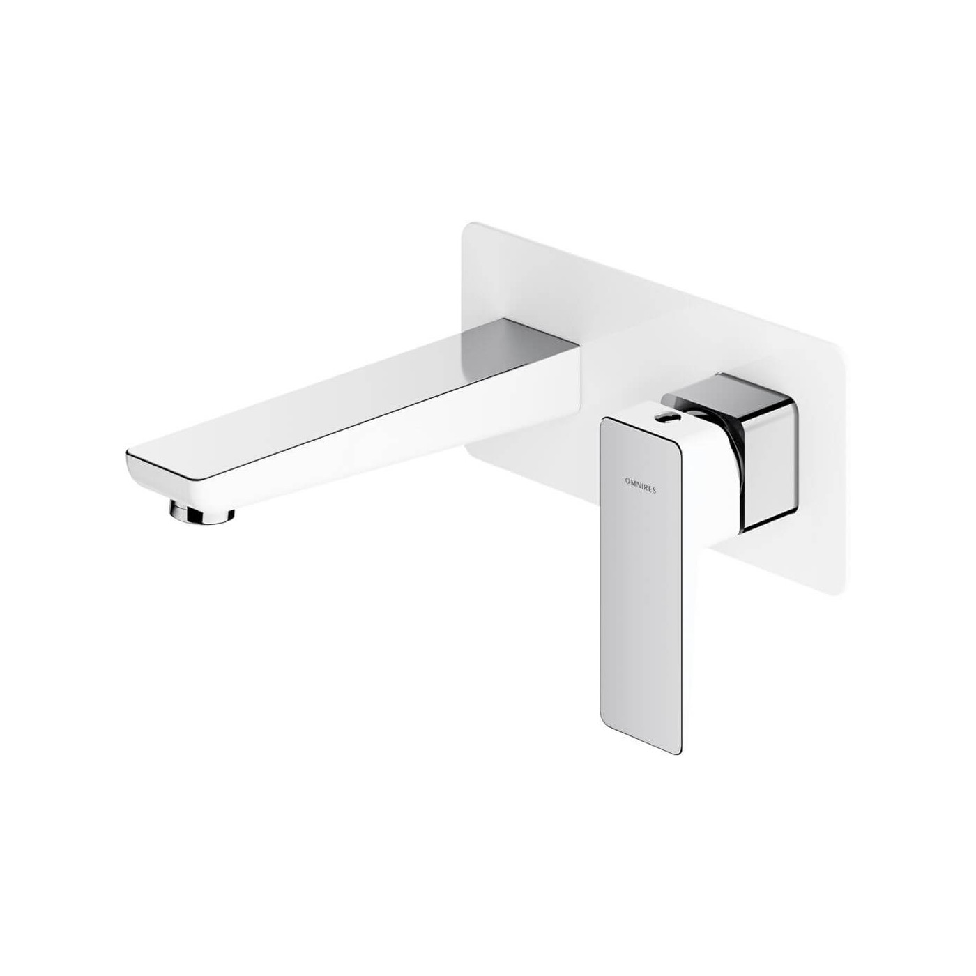 Bateria Umywalkowa Podtynkowa Parma Chrom/Biały PM7415CRB Omnires Bateria Umywalkowa Podtynkowa Parma Chrom/Biały PM7415CRB Omnires