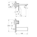 Bateria Umywalkowa Podtynkowa Brava Chrom A42394EXP Vitra Bateria Umywalkowa Podtynkowa Brava Chrom A42394EXP Vitra