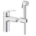 Bateria Umywalkowa Rozmiar S Z Bidetką Eurosmart Chrom 23124003 Grohe Bateria Umywalkowa Rozmiar S Z Bidetką Eurosmart Chrom 23124003 Grohe